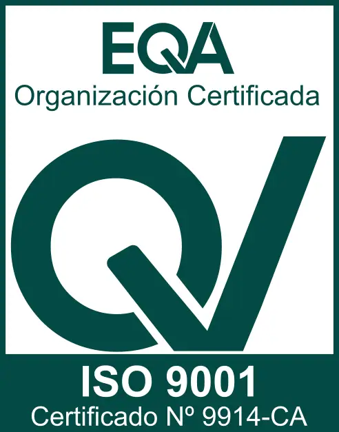 Certificado ISO 9001 EQA